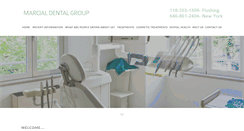 Desktop Screenshot of marcialdentalgroup.com